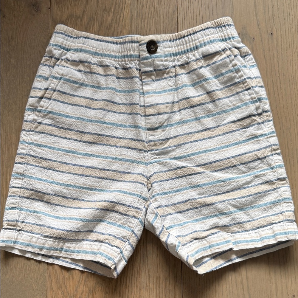 Janie and Jack Boys Linen Shorts